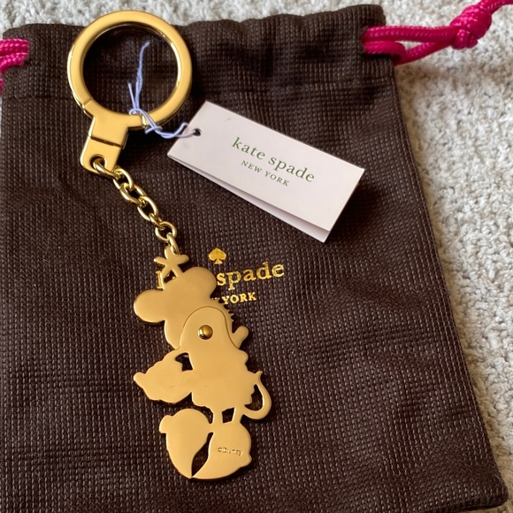 Kate Spade Minnie Mouse Key Fob - Picture 4 of 6